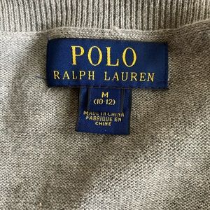 Medium grey cotton sweater